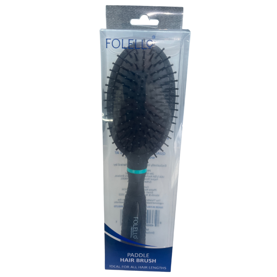 Premium Collection Round Paddle Hair Brush for Men & Women