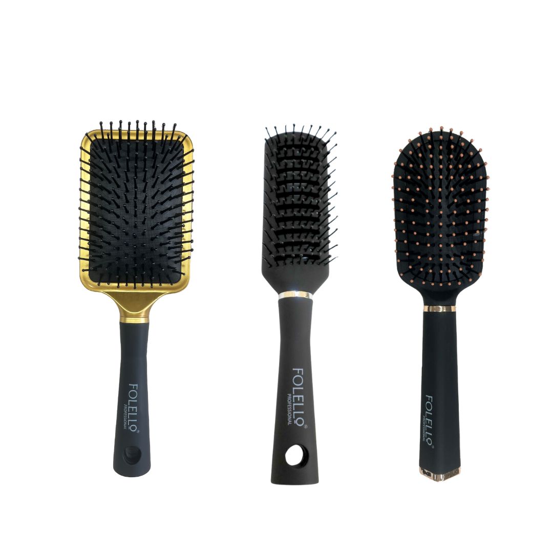 3-in-1 Hair Brush Set