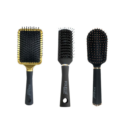3-in-1 Hair Brush Set