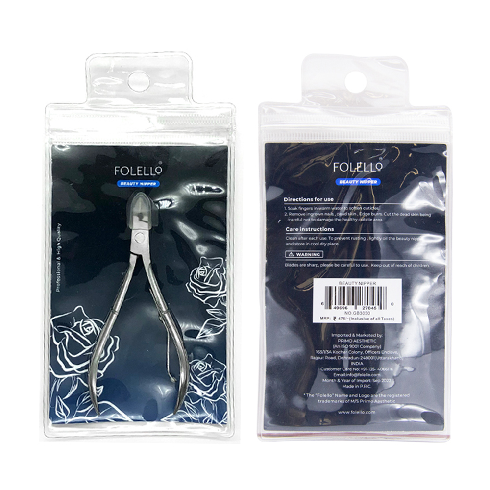 Beauty Cuticle Nippers | Cuticle Cutter | Cuticle Remover - Stainless Steel, Durable for Women and Men (GB-3030)