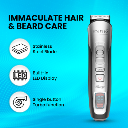 BREEZE- PROFESSIONAL CORDLESS HAIR TRIMMER (RM-HT015)