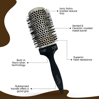 Professional Ceramic Round Hair Brush 52mm FX-2508