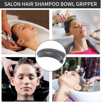 "FOLELLO Salon Essentials Bundle: Back Wash Silicone Neck Rest with 2 Precision Spray Bottles (300 ml)"