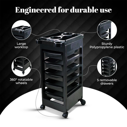 Lusty- Professional Salon Trolley