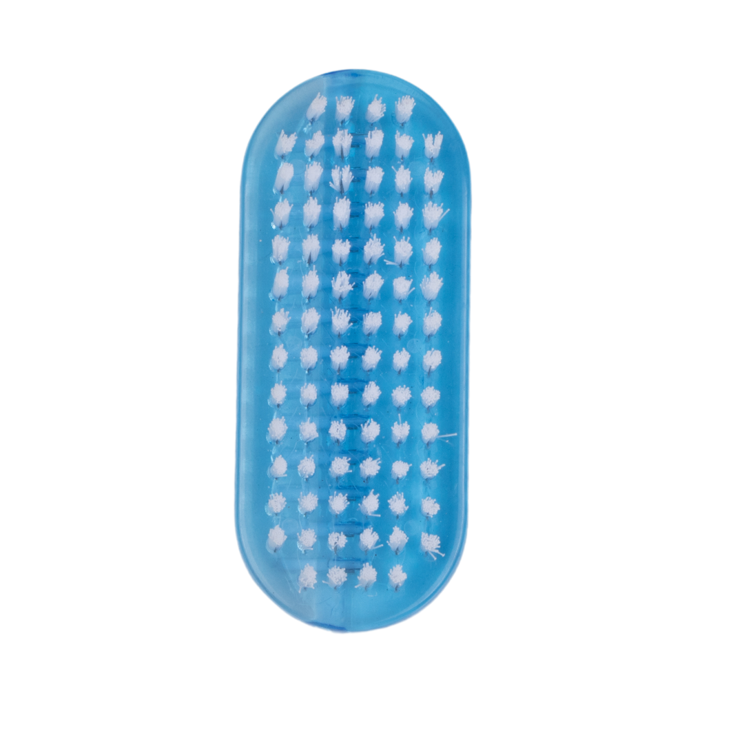 Large Hand Finger Toe Nail Cleaning Brush Manicure Pedicure Scrubbing Cleaner | Handle Grip Nail Brush (GB-3055)