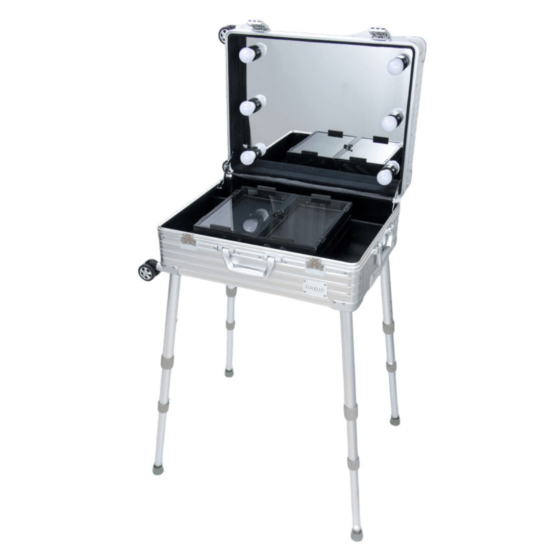 BOLLYWOOD- PROFESSIONAL ARTIST TRAVEL CASE & FREE STANDING STUDIO