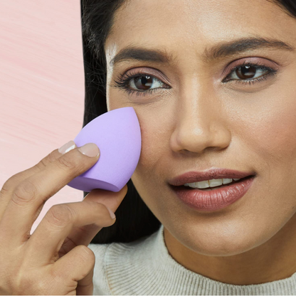 Microfiber Makeup Sponge Blender, Charming Blue (GB-3063) 6.5x4.5cm