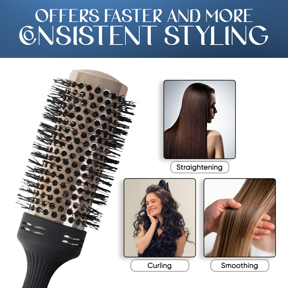 Professional Ceramic Round Hair Brush 42mm FX-2508