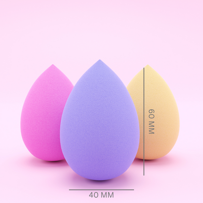Microfiber Makeup Sponge Blender, Blush Pink (GB-3064) 5x4cm