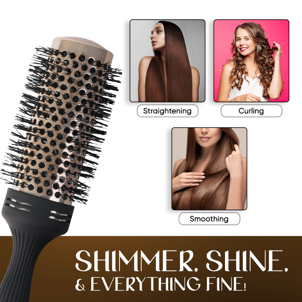 Professional Ceramic Round Hair Brush 52mm FX-2508