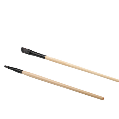 Makeup Brush Set With PU Leather Case (18 Pieces), Black (GB-3071)