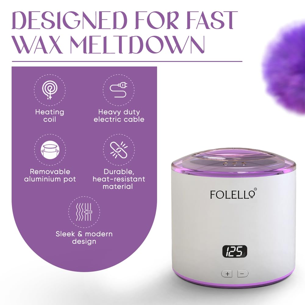 Wax Warmer Heater | Professional & Home Use (FHC-E205)
