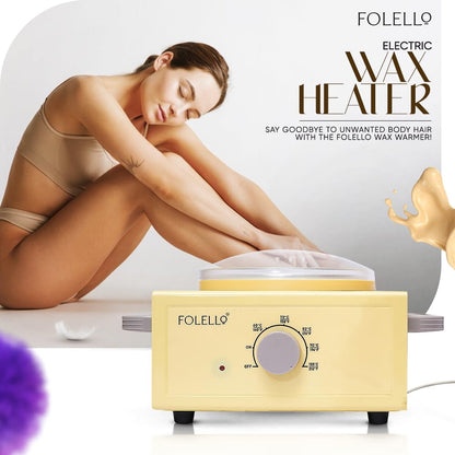 Wax Heater Warmer | Double Chamber | Aluminium Pot & Metal Body (DWH-22713)