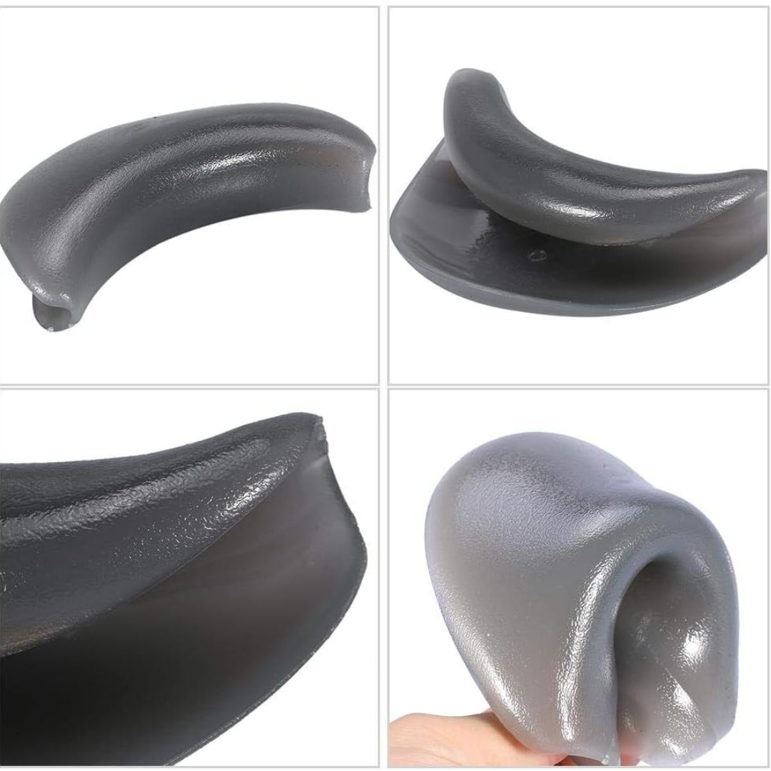 Back wash-Silicone Neck Rest/Salon Neck Pillow, Durable Soft Silicone Vertical Shampoo Bowl Neck Rest Pillow For Salon Hair Wash Sink