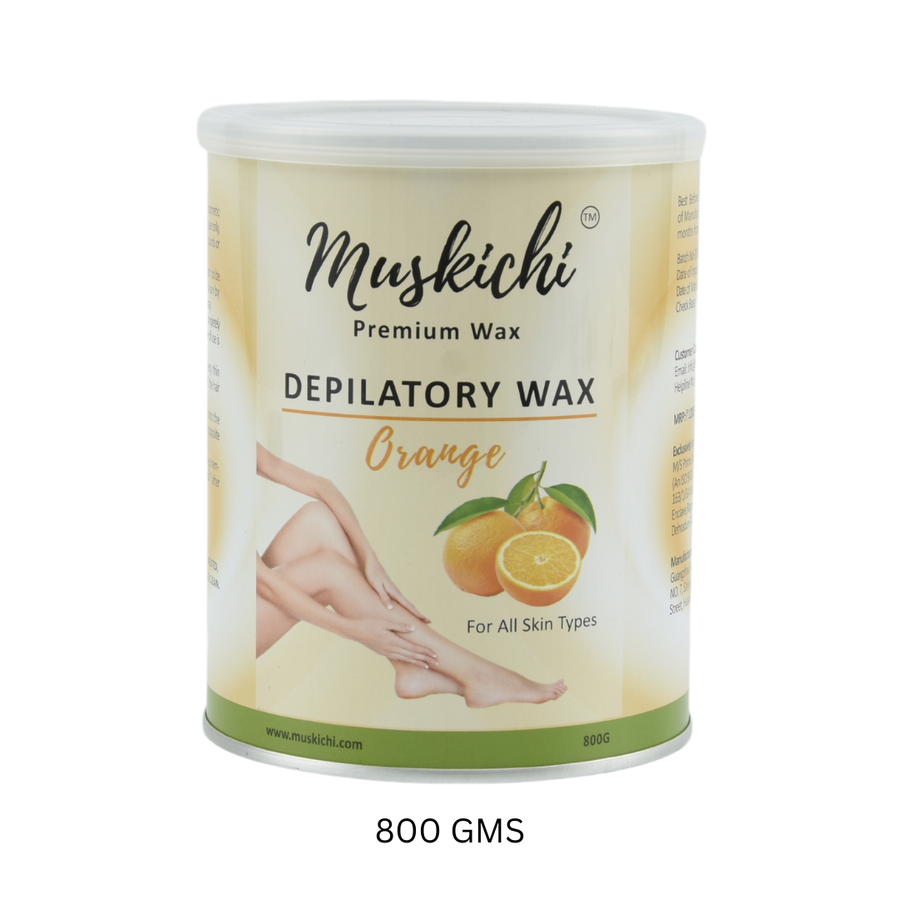 Depilatory Wax Orange - (800gms)