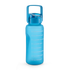 FOLELLO 2L Sports Water Bottle with Motivational Time Marker | Leakproof & Durable BPA-Free Plastic | Wide Mouth Design with Carry Handle | Perfect for Gym, Office, Travel | Stylish Blue 2 Litre Bottle