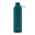FOLELLO 750ml Stainless Steel Double Layer Vacuum Insulated Water Bottle | Keeps Drinks Cold for 24 Hours & Hot for 12 Hours | Sweat-Free Rubberized Finish | Leakproof & BPA-Free | Perfect for Gym, Office, Travel | Turquoise blueDesign