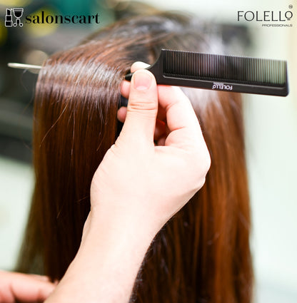 Professional Pin Tail Comb made of Carbon Fiber  FX-6700