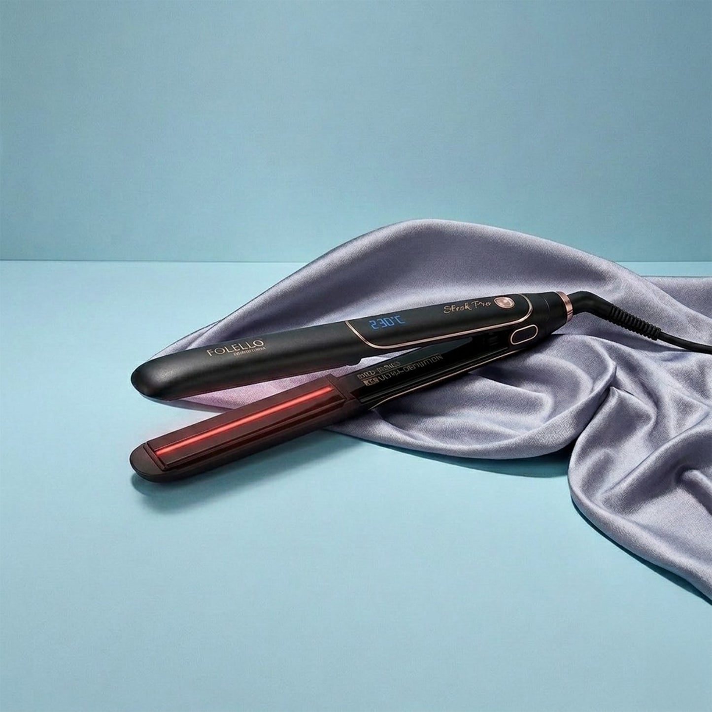 SLEEK PRO- PROFESSIONAL INFRARED HAIR STRAIGHTENER (RM-110)