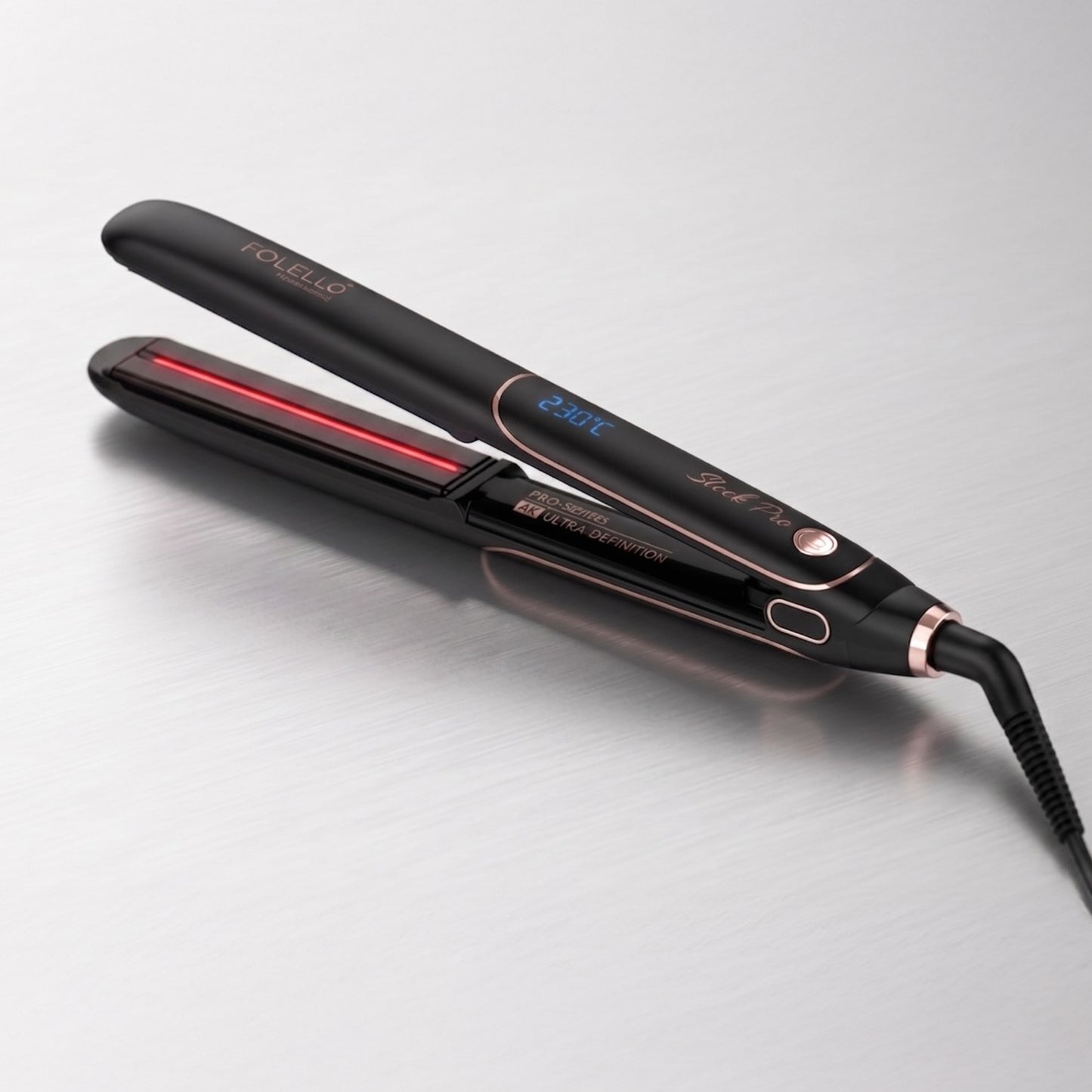 SLEEK PRO- PROFESSIONAL INFRARED HAIR STRAIGHTENER (RM-110)