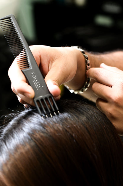 Professional Lifting and Teasing Comb with Stainless steel Prong FX-06969