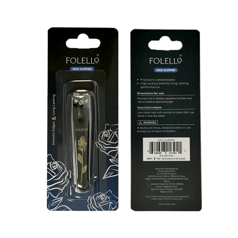 Large Nail Clipper- Black (GB-1034)