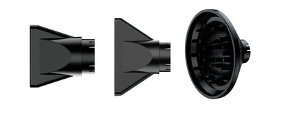 Velvete- Brushless Hair Dryer - Rotating Turbine Technology - 110,000 RPM Brushless Motor - Cool Shot for Quick Drying, Lightweight and Stylish Hair Dryer