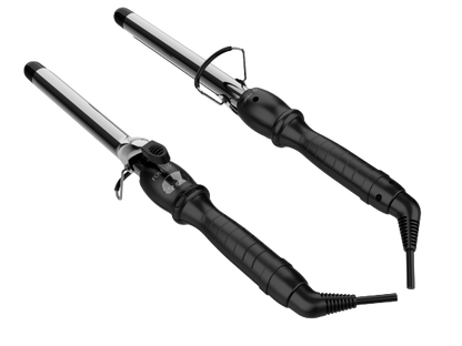Wave 25 - Curling Tong for Professionals, Salons and Home Use - Ergonomic Design & Comfortable Grip - Hair Curling, Styling - 25MM Barrel, Black