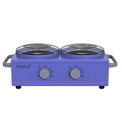 Wax Heater Warmer | Double Chamber | Aluminium Pot & Metal Body (DWH006)