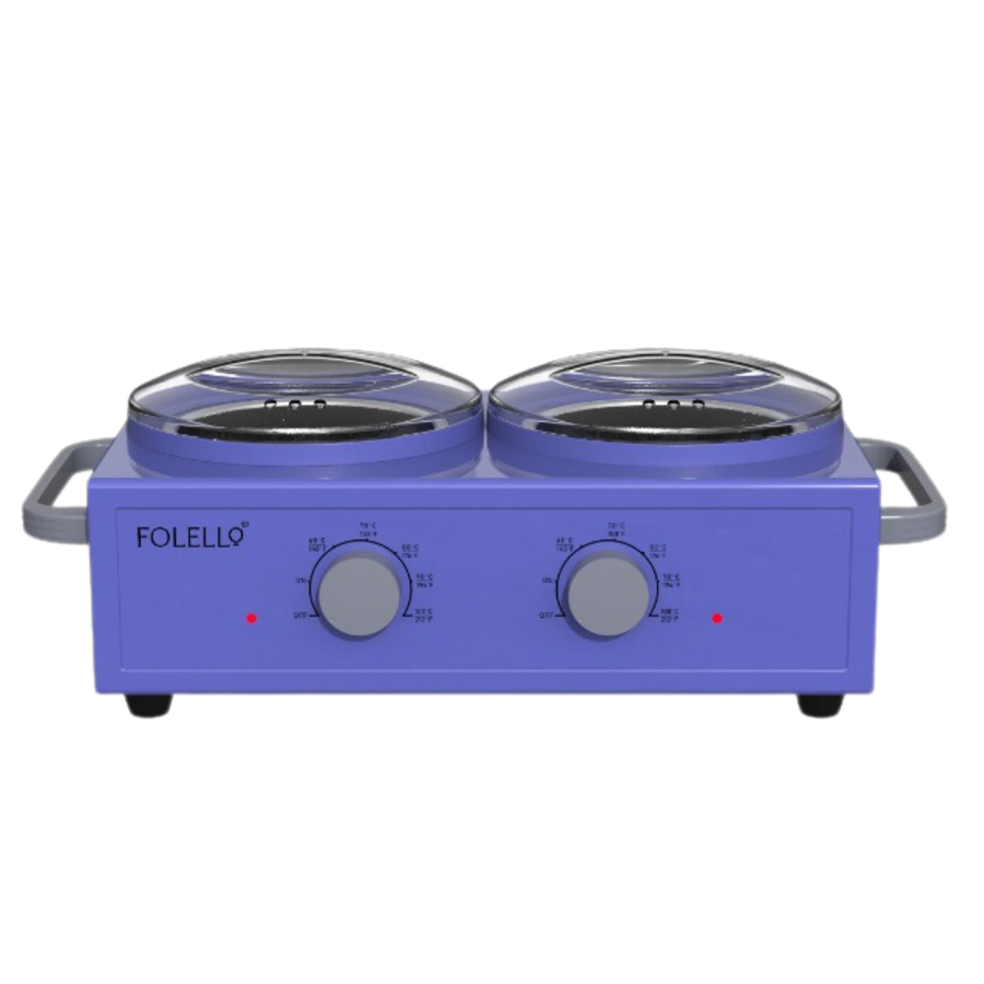 Wax Heater Warmer | Double Chamber | Aluminium Pot & Metal Body (DWH006)